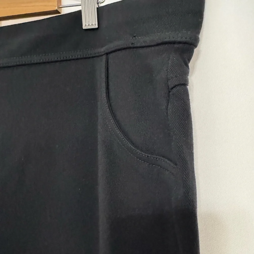 Hue Women's Black Denim Legging XXXL Plus Size - Picture 4 of 12